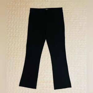 EUC- LOFT Black Flared Trousers